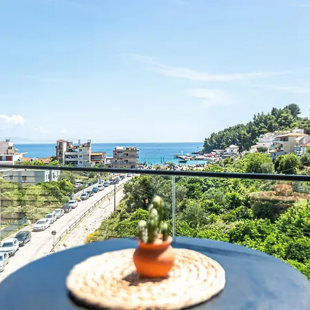 Ama's 1br Ap 1 - Parking, Sea View&kitchen Himarë